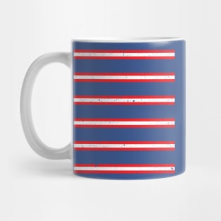 Chelsea Football Supporters Blue Red White Bar Scarf Design Mug